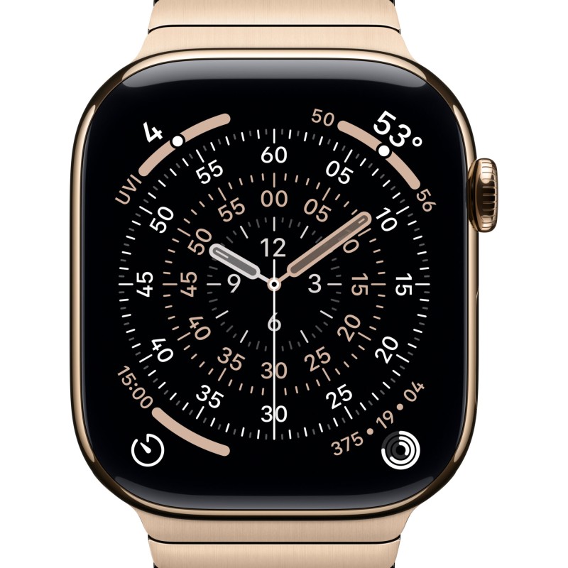 APPLE WATCH 46 GOLD LINK BRACELET-ZML 