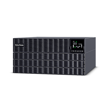 UPS CYBER POWER Online dubla conversie cu sin. pura, cu management, Rack 5U, LCD, 6000VA/6000W, 8x IEC, baterie 20x 12V/9Ah, incarcare pana la 4h, USB, RS232, slot SNMP, APFC, LCD col, EPO, EBM, GreenP, 