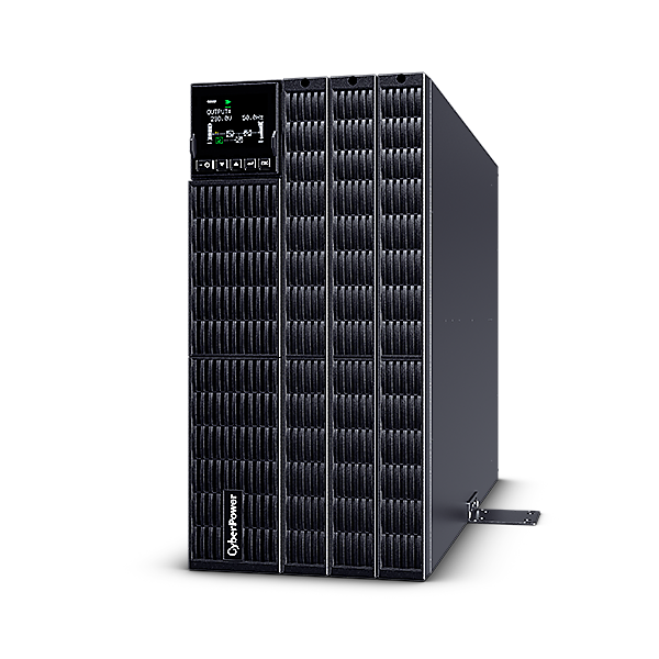 UPS CYBER POWER Online dubla conversie cu sin. pura, cu management, Rack 5U, LCD, 6000VA/6000W, 8x IEC, baterie 20x 12V/9Ah, incarcare pana la 4h, USB, RS232, slot SNMP, APFC, LCD col, EPO, EBM, GreenP, 
