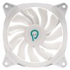 VENTILATOR SPACER PC 120x120x25 mm ARGB light diferite setari ale jocului de culori, posibilitate conectare fan hub, Hydraulic Bearing, conector 3/4-pin, white, 