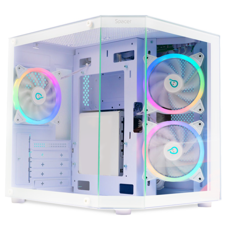 CARCASA  SPACER - gaming, Mini Tower, mATX 