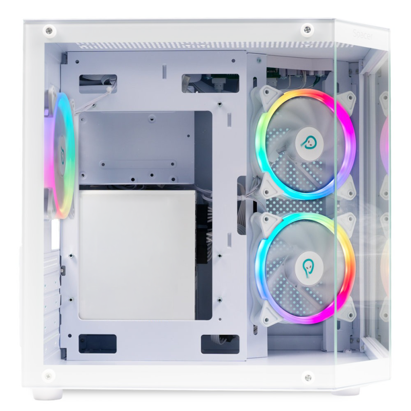 CARCASA  SPACER - gaming, Mini Tower, mATX 