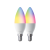 BEC LED wireless TP-LINK, 470lm, 40W, E14, intens reglabila, ctr prin smartph.cu apl.Tapo, ajustare auto a luminii in fct. de mom zilei- diferite culori 
