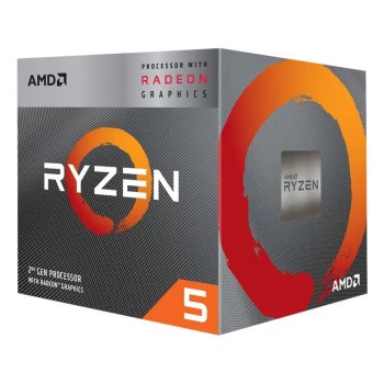 AMD CPU Desktop Ryzen 5 4C/8T 3400G (4.2GHz,6MB,65W,AM4) box, RX Vega 11 Graphics, with Wraith Stealth Cooler 