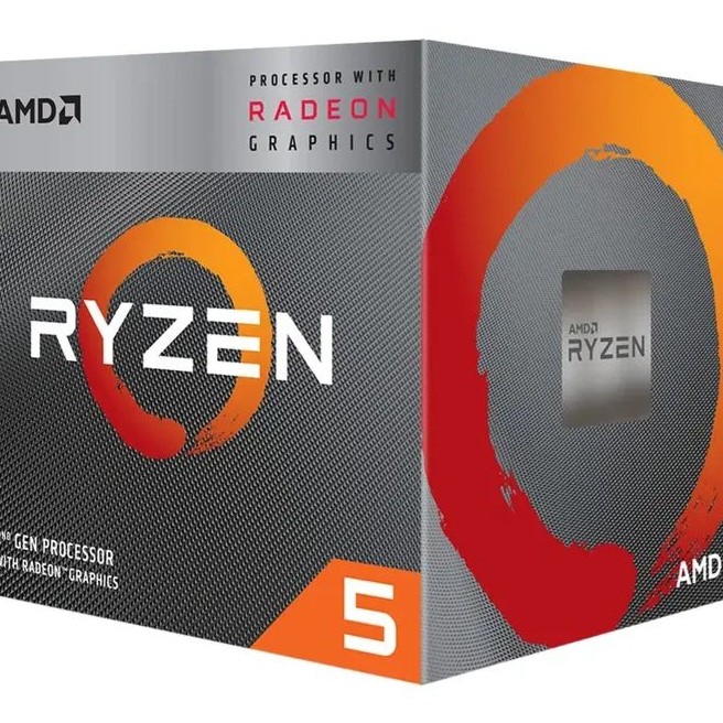 AMD CPU Desktop Ryzen 5 4C/8T 3400G (4.2GHz,6MB,65W,AM4) box, RX Vega 11 Graphics, with Wraith Stealth Cooler 