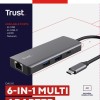 Adaptor Trust Dalyx 6-1, gri 