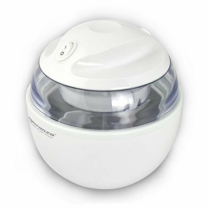 Aparat de facut inghetata Esperanza Vanilla EKI001 7W 0.6l Alb 