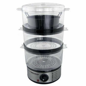 Aparat de gatit cu aburi Esperanza Volcano EKG009 400W 7.5l Negru 