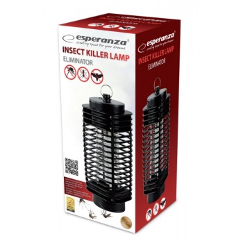 Aparat UV antiinsecte Esperanza Eliminator EHQ002 2W Negru 