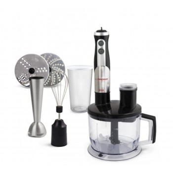 Blender Esperanza Crema EKM004 800W 2 trepte 0.6l Negru-Argintiu 