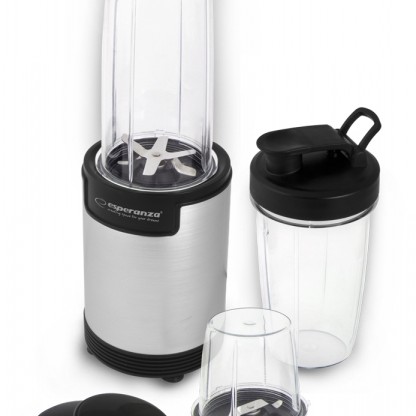 Blender Esperanza Nutri Bomb EKM030 9 in 1 900W Argintiu 