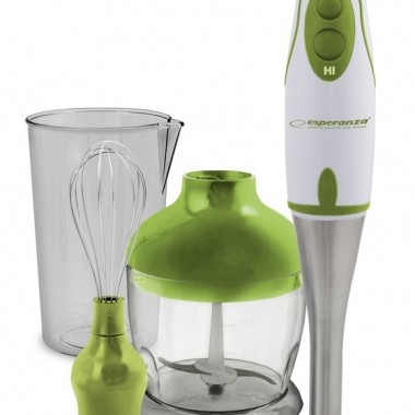 Blender Esperanza Pesto EKM003G 450W bol 0.75l Alb-Verde 