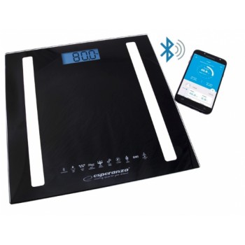 Cantar de baie Esperanza B.FIT EBS016K Bluetooth 8 in1 Negru 