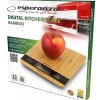 Cantar de bucatarie Esperanza Bamboo EKS005 max. 5kg Maro 
