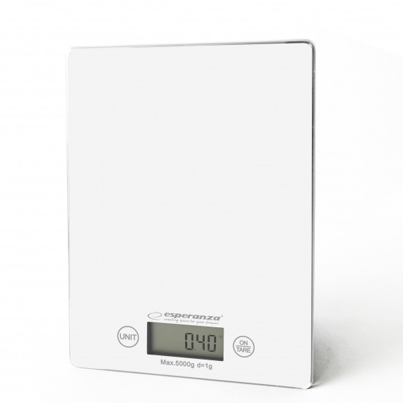 Cantar de bucatarie Esperanza Lemon EKS002W max. 5kg Alb 