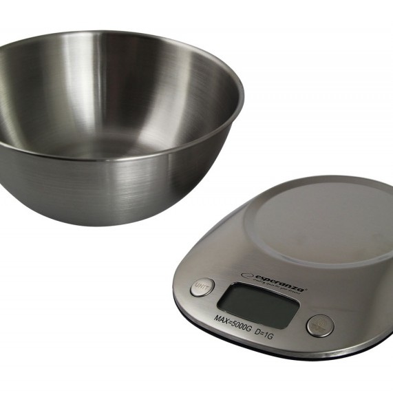 Cantar de bucatarie Esperanza LYCHEE EKS008 max. 5kg Inox 