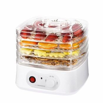 Deshidrator pentru alimente Esperanza Appetissant EKD004 250W 4 tavi Alb 