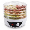 Deshidrator pentru alimente Esperanza Chanterelles EKD002 250W 5 tavi Alb 