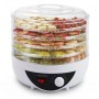 Deshidrator pentru alimente Esperanza Chanterelles EKD002 250W 5 tavi Alb 