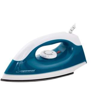 Fier de calcat Esperanza Smoother EHI001 compact ideal pentru calatorie 1200W Alb/Albastru 