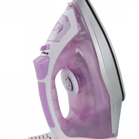 Fier de calcat Esperanza Tulle EHI004 ceramic 2400W Alb/Roz 