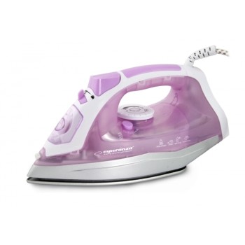 Fier de calcat Esperanza Tulle EHI004 ceramic 2400W Alb/Roz 