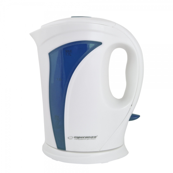 Fierbator electric Esperanza Iguazu EKK018B 2200W 1.7l Alb/Albastru 