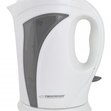 Fierbator electric Esperanza Iguazu EKK018E 2200W 1.7l Alb/Gri 