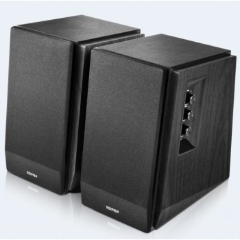 BOXE EDIFIER 2.0, RMS:  66W (2 x 15W, 2 x 18W), bluetooth, telecomanda wireless, volum, bass, treble,  dual RCA, black, 