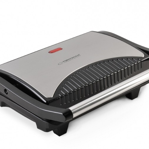 Gratar electric Esperanza Taleggio EKG006 750W Negru-Argintiu 