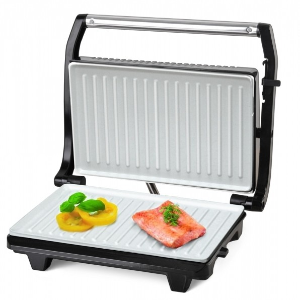 Gratar electric Esperanza Taleggio EKG006 750W Negru-Argintiu 