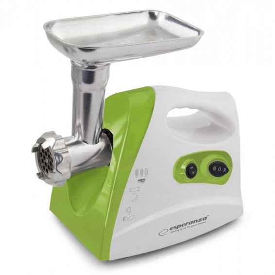 Masina de tocat carne Esperanza Meatball EKM012G 600W Alb/Verde 