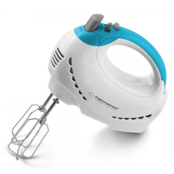 Mixer de mana Esperanz Tiramisu EKM010 300W Alb/Albastru 