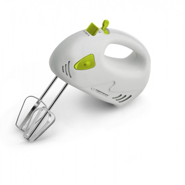Mixer de mana Esperanza Muffin EKM007G 150W Alb/Verde 