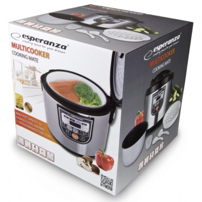 Multicooker Esperanza Mate EKG011 4l 860W Inox 
