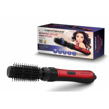 Perie de par rotativa Esperanza Jessica EBL008 50mm 1000W Negru 