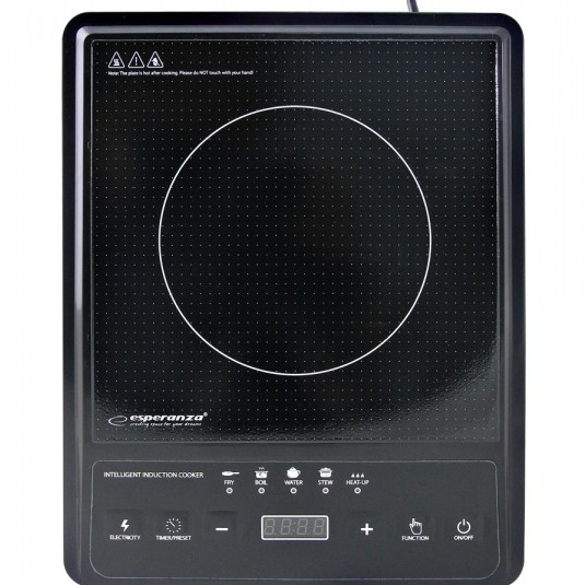 Plita cu inductie Esperanza Krakatau EKH011 2000W Negru 