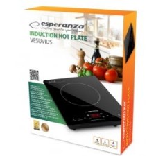 Plita cu inductie Esperanza Vesuvius EKH009 2000 W Negru 