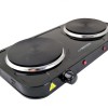 Plita electrica Esperanza Cotopaxi EKH010K 2000W 2x15.5cmNegru 