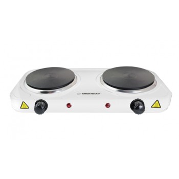 Plita electrica Esperanza Cotopaxi EKH010W 2000W 2x15.5cm Alb 