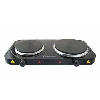Plita electrica Esperanza Yellowstone EKH014K 1000W 1x18.8cm+1x15.5cm Negru 