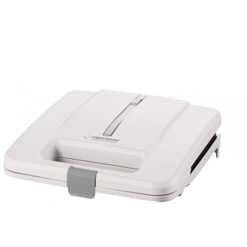 Prajitor de paine tip Sandwich maker Esperanza Parmigiano EKT010W 1000W Alb 