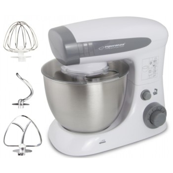 Robot de bucatarie Esperanza EKM024 800W 6 viteze bol 4l Argintiu 