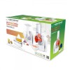 Robot de bucatarie Esperanza Panzanella EKM027 150W 3 in 1 razatoare/aparat pentru deserturi cu fructe congelate/storcator fructe Alb 