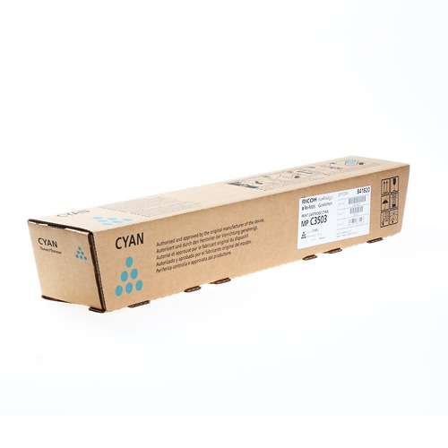 Toner Original Ricoh Cyan,841820, pentru Aficio MP C3003|MP C3004|MP C3503|MP C3504, 18K, incl.TV 1.2 RON, 