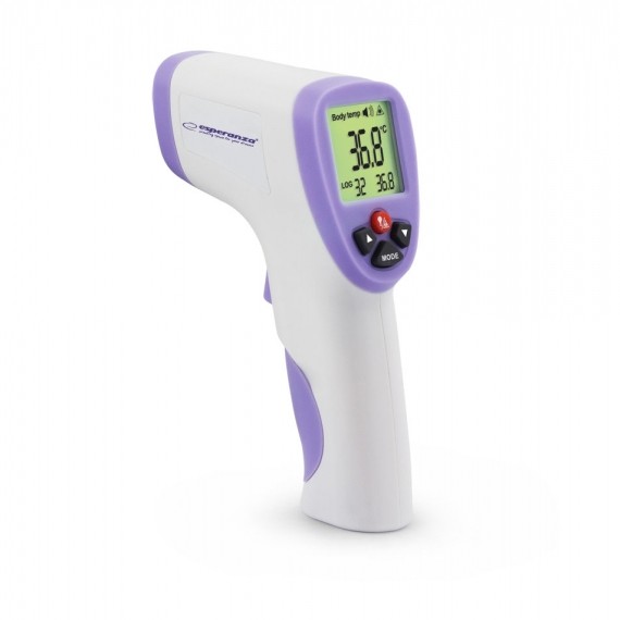 Termometru Digital Esperanza  Dr. Lucas ECT002 ecran LCD Non-Contact Alb/Violet 