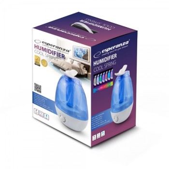 Umidificator Esperanza Cool Spring EHA003 25W 3.5l Alb/Albastru 