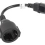 Cablu adaptor IEC 320 C14  UPS 20 cm ng 