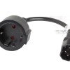 Cablu adaptor IEC 320 C14  UPS 20 cm ng 