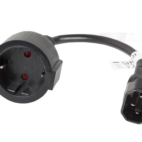 Cablu adaptor IEC 320 C14  UPS 20 cm ng 